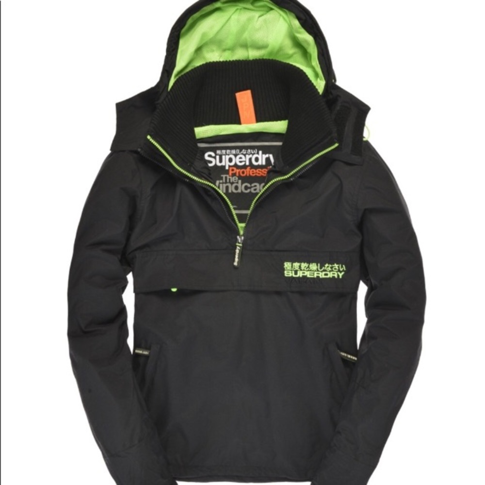 Superdry Pop zip wind cagoule